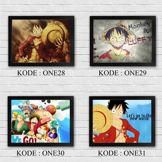  Hiasan  dinding  dekorasi rumah ANIME ONE  PIECE  pajangan 