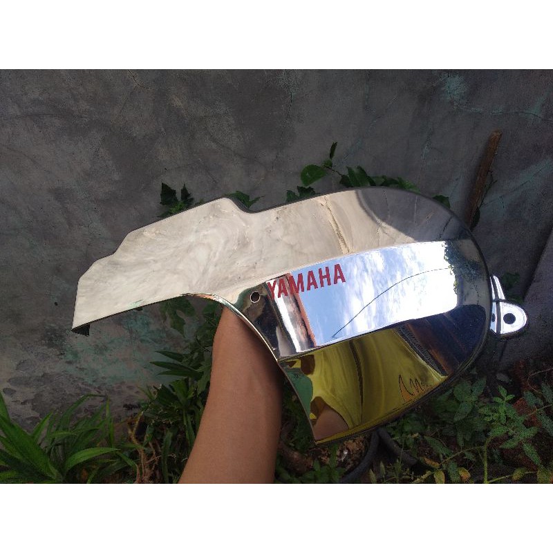 Cover tutup pelindung bak cvt yamaha mio sporty - mio smile crhom crom crhoom original