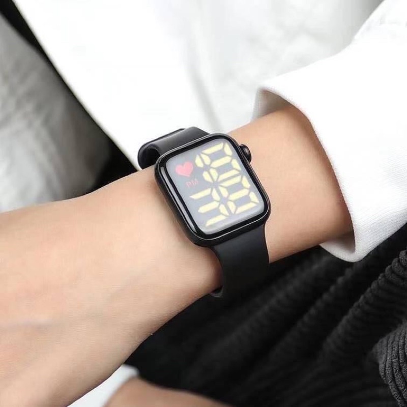 Jam Tangan Digital Led Love (Free Gift)