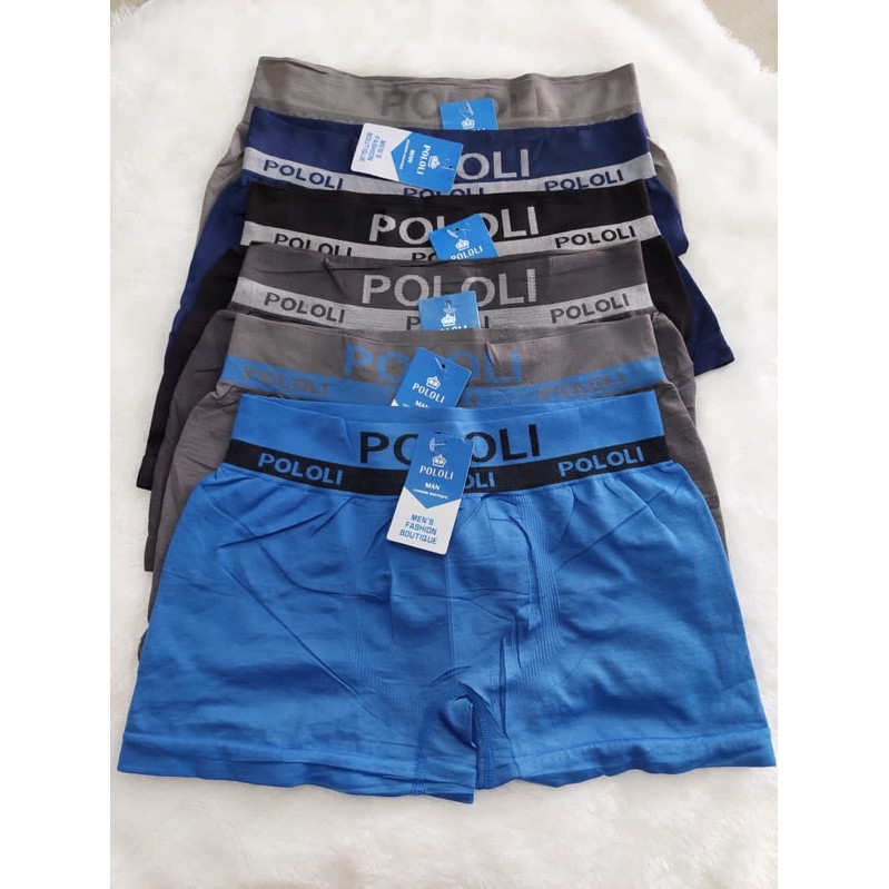 CELANA DALAM PRIA Boxer Pria Rajut Seamless