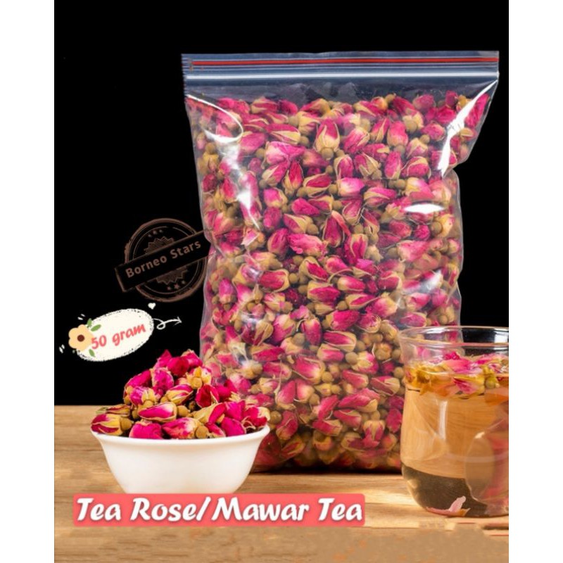 

Dried Rose /Tea Bunga Mawar 50gr