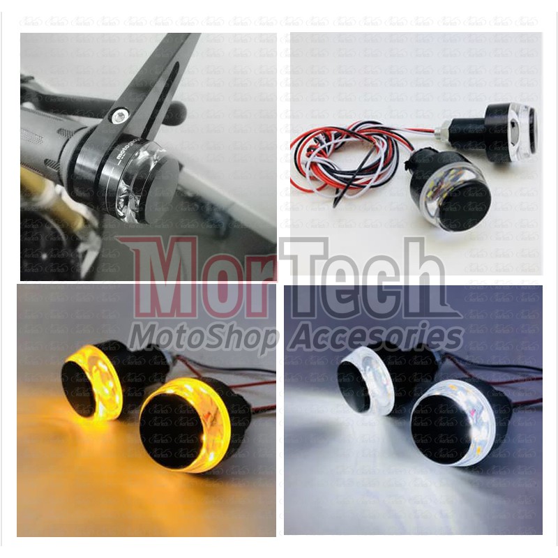 Bandul Jalu Stang Lampu LED DRL Sein Bar End Grip Vario 110 Vario 125 Vario 150/160 New