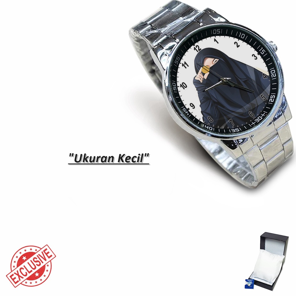 Jam Tangan Rantai Couple HIJABERS - 1 (Nice)