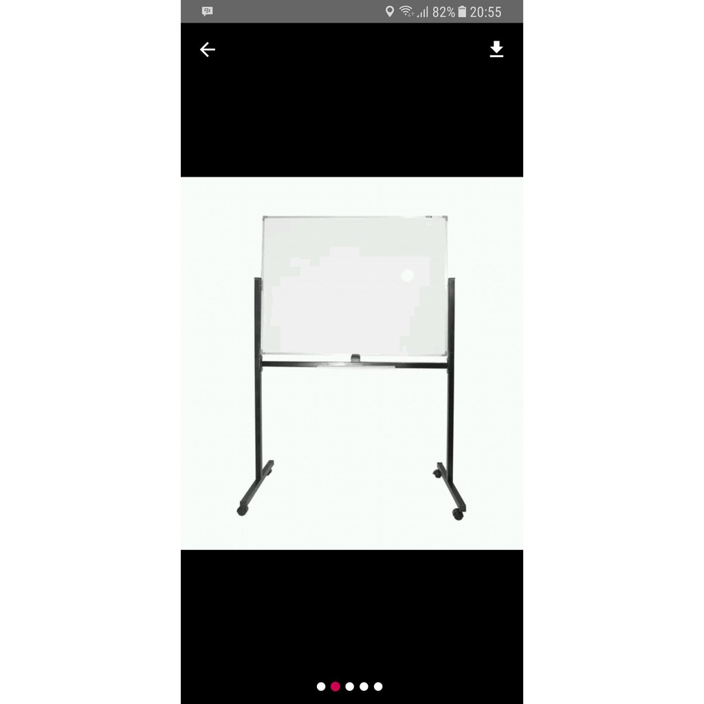 

Jual Whiteboard standing 90x120 cm papan tulis Limited