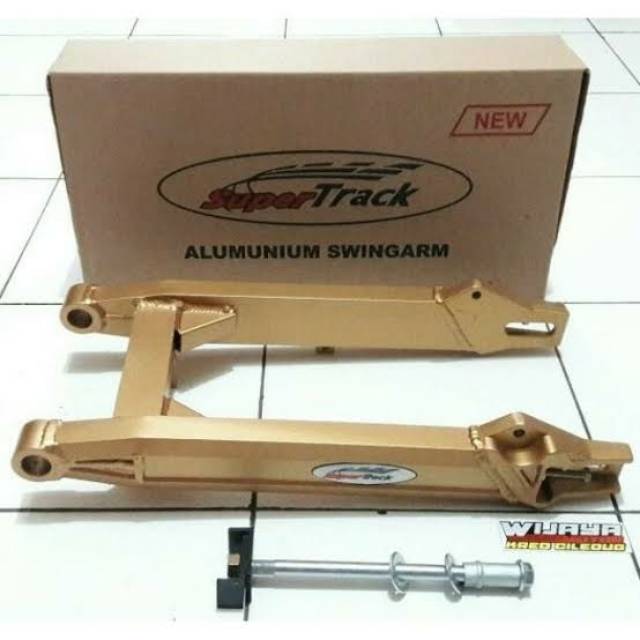 Jual SWING ARM SUPRA X 110 SUPERTRACK YANG READY WARNA GOLD AJA Shopee Indonesia