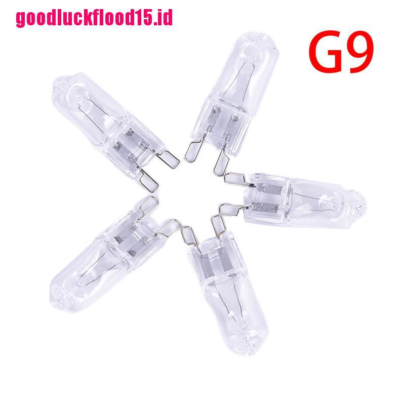 {LUCKID}5pcs G9 220V LED Bulb 18W 28W 33W 35W Halogen Lamp Super Bright Warm White