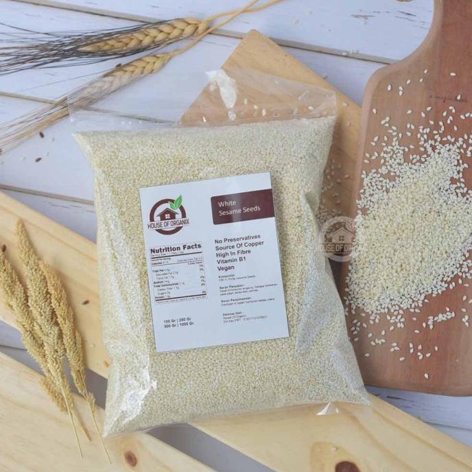

Harap Baca Deskripsi Sebelum Order White Sesame Seeds (Biji Wijen Putih) 250Gr