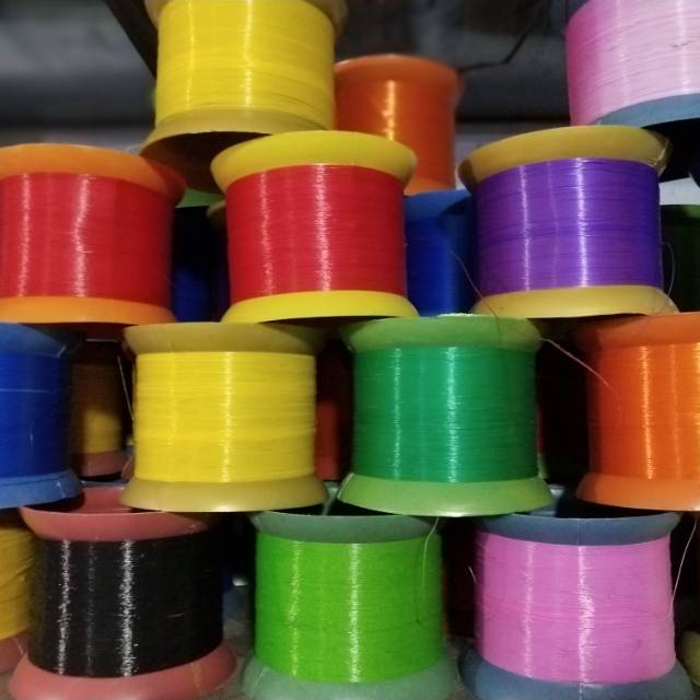 Senar/kenur layangan + gulungan paralon murah berkualitas