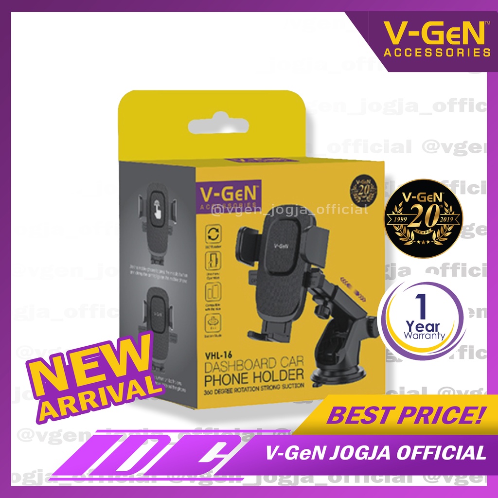 Car Holder Dashboard V-GeN VHL-16 Holder Handphone V-GeN