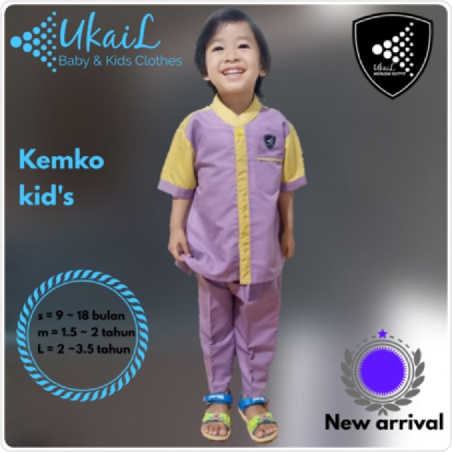 KEMEJA KOKO ANAK - stelan muslim anak laki-laki | baju muslim anak