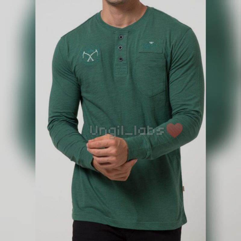 Limited Edition Kaos Lengan Panjang Pria Cardinal Original Long sleeve edisi Motor Club