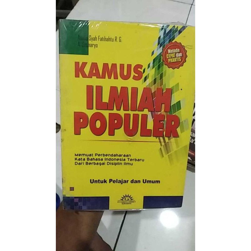 kamus ilmiah populer