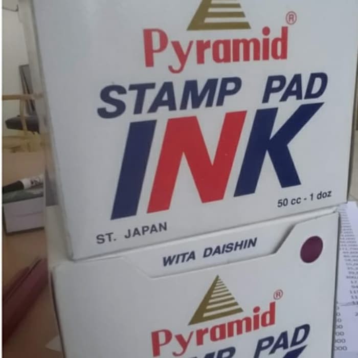 

Refil Tinta Stamp Pad Pyramid