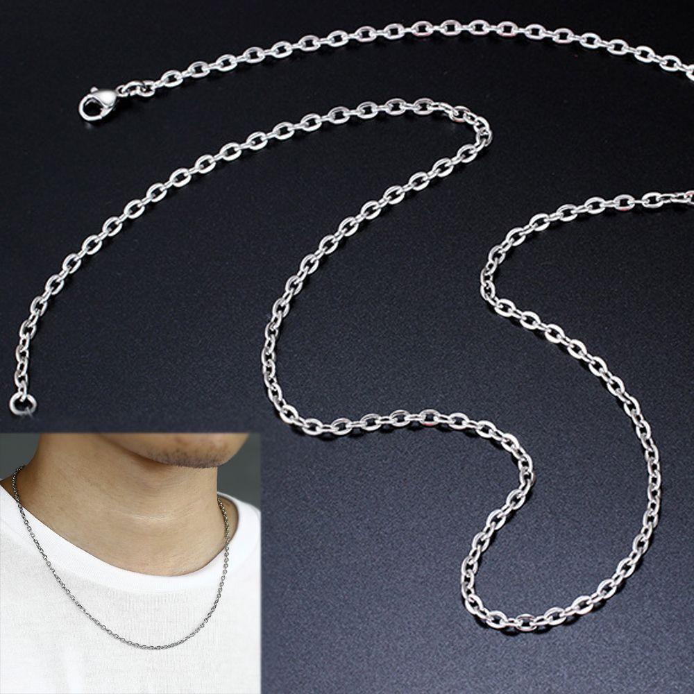 Wonder Kalung Stainless Steel Fashion Keren Punk Gothic Kerah Logam