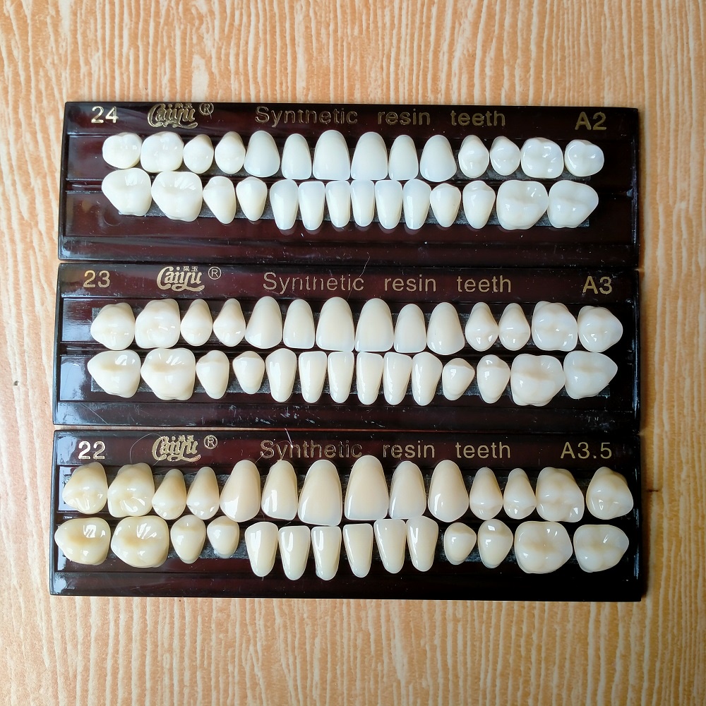 GIGI PALSU CAIYU FULL SET ATAS BAWAH