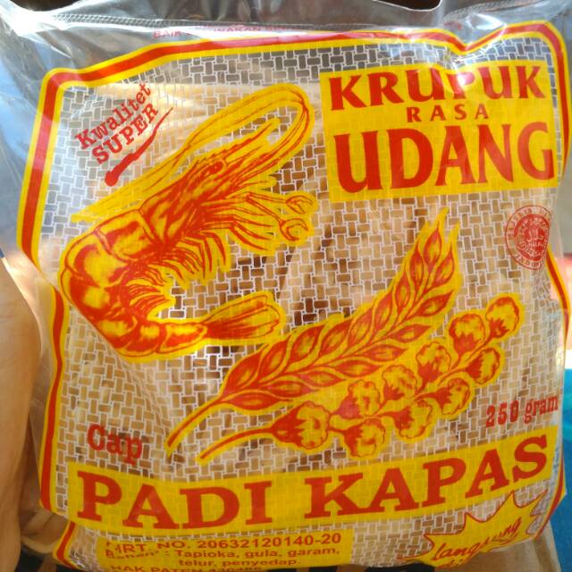 

STIK Kerupuk rasa udang cap padi kapas