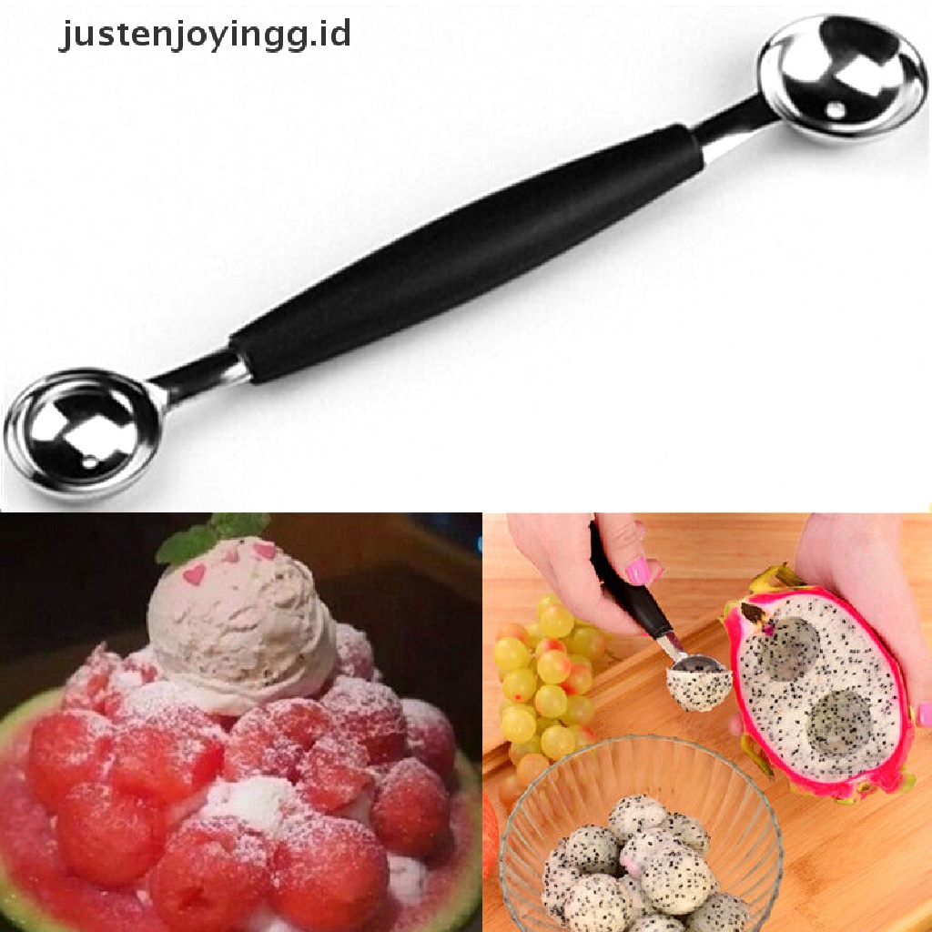 Sendok Scoop Es Krim / Melon / Buah Bahan Stainless Steel Untuk Alat Dapur