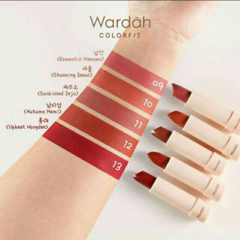 WARDAH Colorfit Ultralight Matte Lipstick 3,6gr