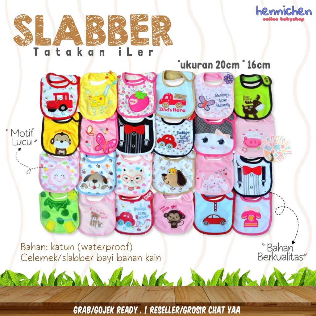 Slabber cattle SNI Bib / Celemek Bayi / Tatakan Iler