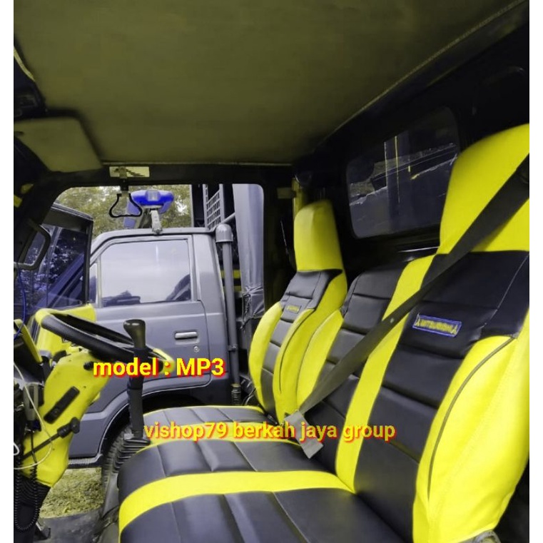 sarung jok mobil bungkus jok mobil truk Mitsubishi canter,ragasa,,colt diesel,Toyota Dyna,hino Dutro