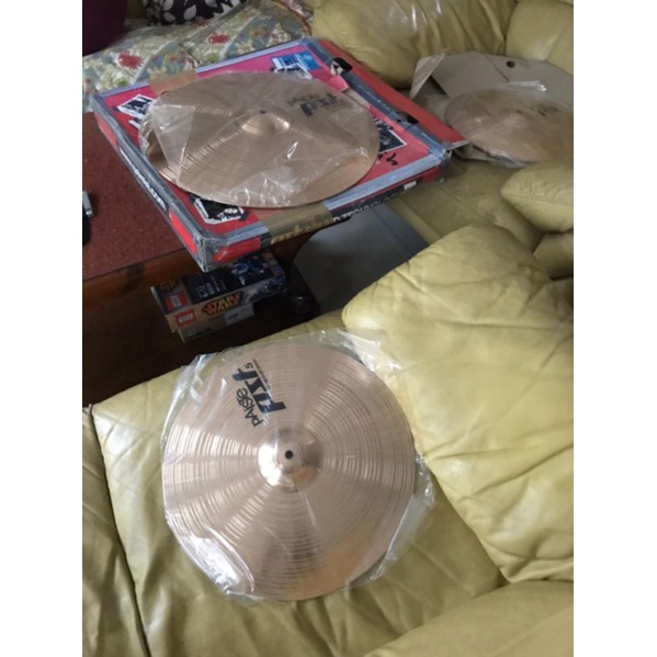 cymbal set PAISTE pst 5 alat musik Simbal Made in Germany original