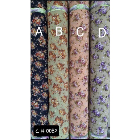 Cerutty Motif / Sifon Motif / Baby doll Motif / Ceruti Motif / Sifon moyif bunga / Motif Bunga / Bun