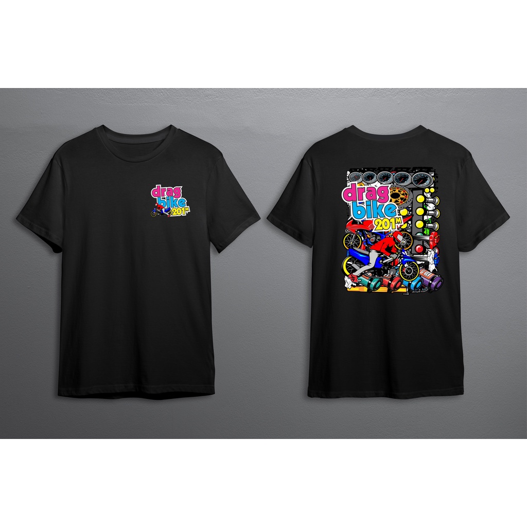 KAOS LENGAN PENDEK DRAG BIKE 201M THAILOOK BIG SIZE JUMBO