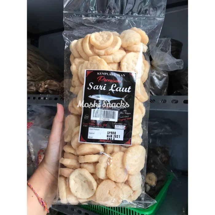 

Q0121Sa Kerupuk Bangka Ikan Premium Sari Laut 200Gr / Kemplang Asli Bangka D5qs44