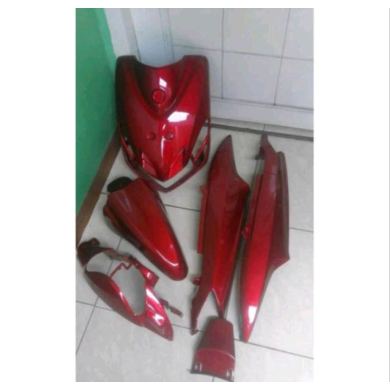 Full Body Halus Merah Mio Smile