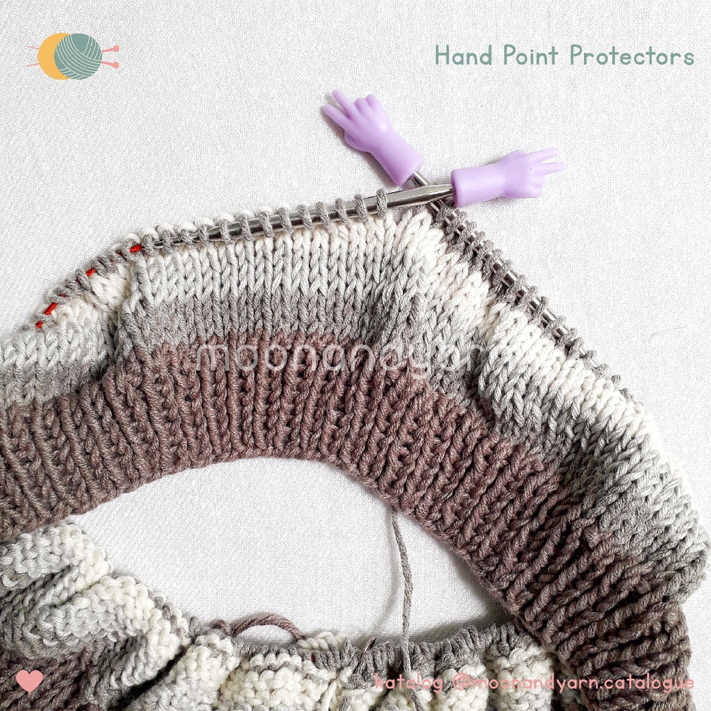 Hand Point Protectors / Stopper / Aksesoris Rajut