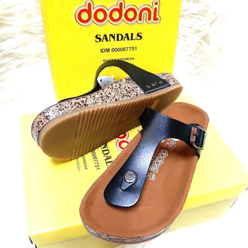 [LESTARIGalleryShop] Sandal Dodoni Kulit Asli Tali Jepit [COD MEDAN] STOK BARU