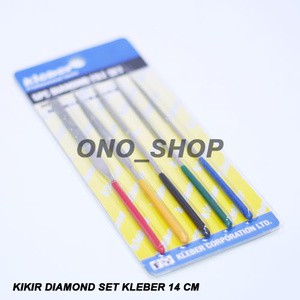 

Kikir Diamond File Set 14 cm