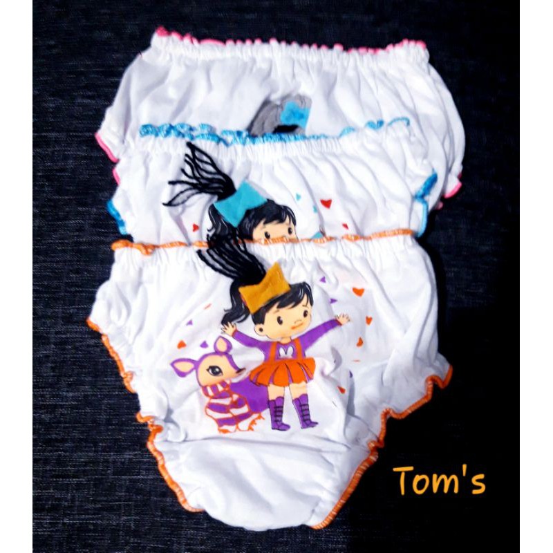 Celana Dalam anak Cewek 1-5 tahun ( 3pc)