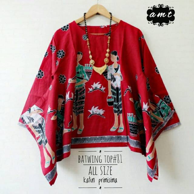 BLOUSE BATWING MBOK JAMU HITS