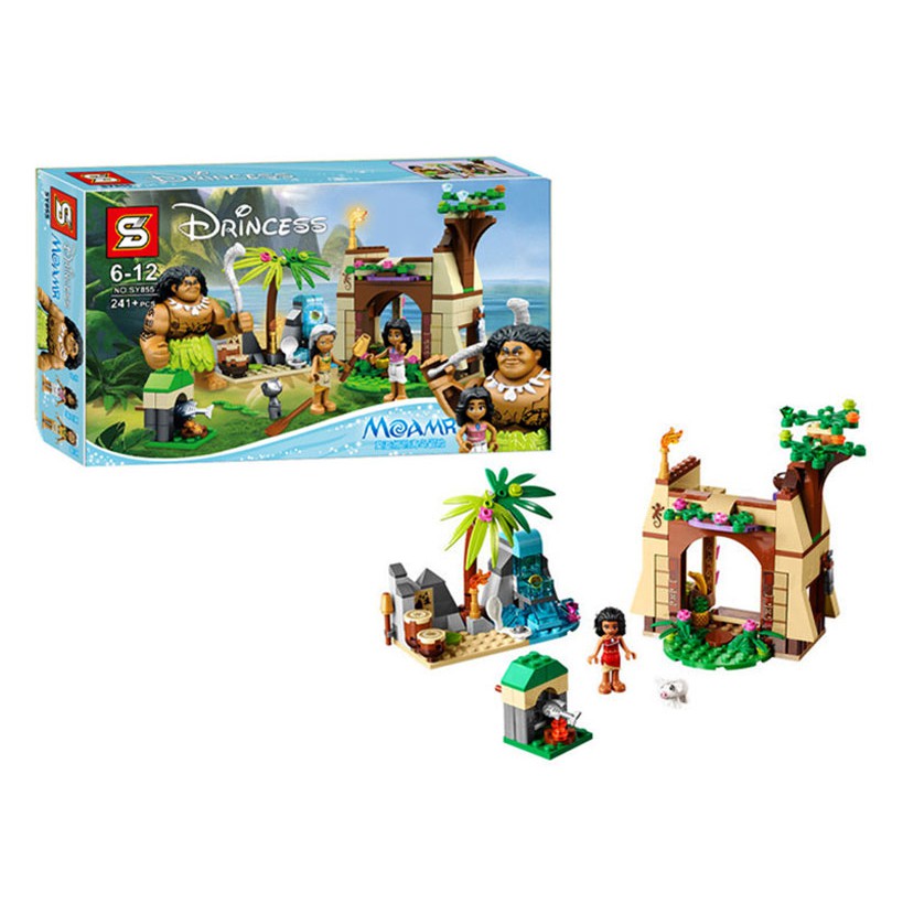 [mainan anak] LEGO BLOCKS MOANA 241PC - SY855