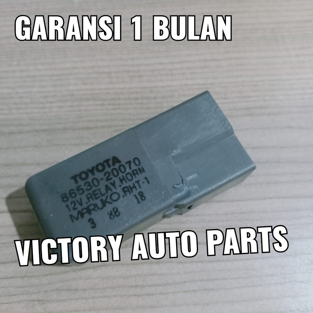 Relay fuse kelakson toyota corolla 3 kaki ORI COPOTAN