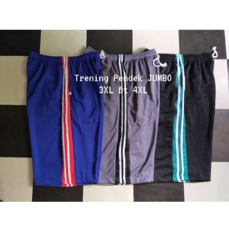 Celana trening pendek super jumbo - celana kolor pendek xxxl xxxxl - celana tidur Jumbo