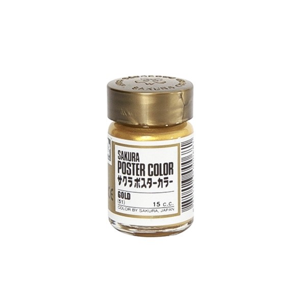 

Sakura Poster Color 15ml (Gold / Silver)