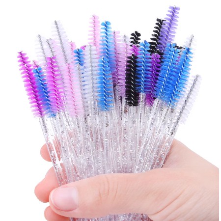 50 / 100pcs Brush Bulu Mata Anti Debu