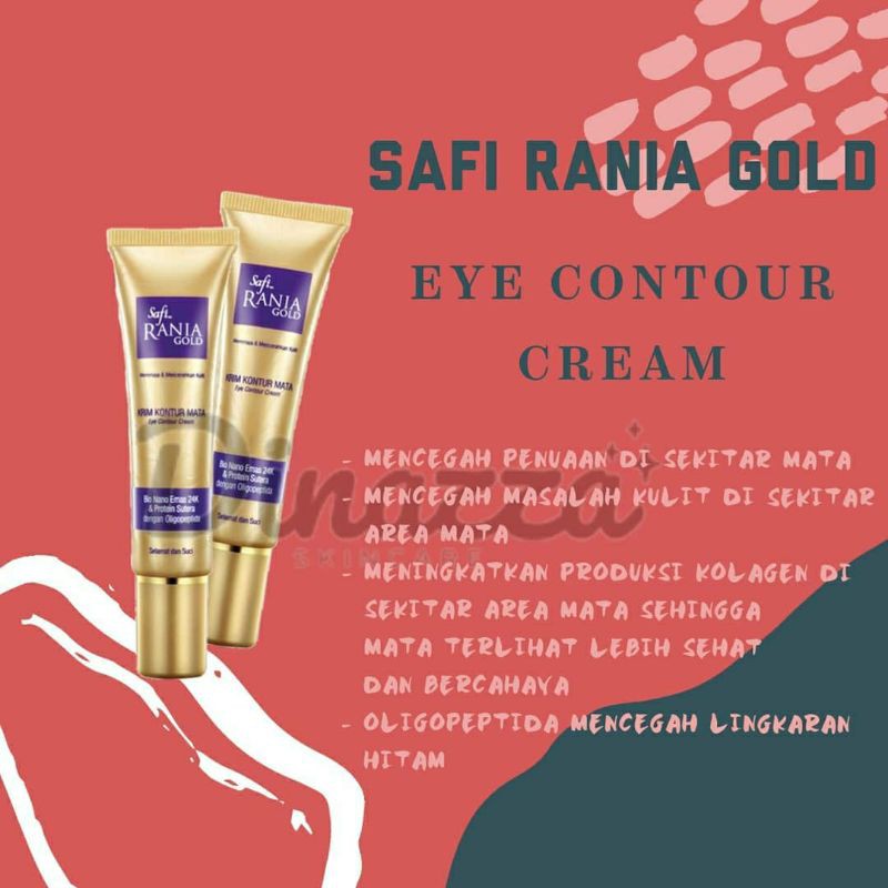 SAFI MALAYSIA | Safi Rania Gold Eye Contour Cream | Krim Mata