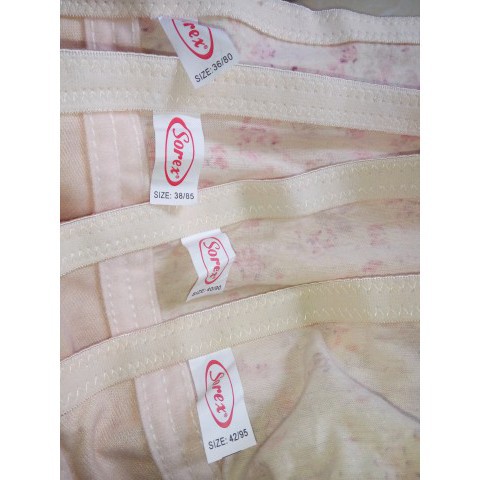 BRA MENYUSUI SOREX tanpa kawat 8108 Nursing BH 2630 kancing depan 36 38 40 42 44 busa BTK