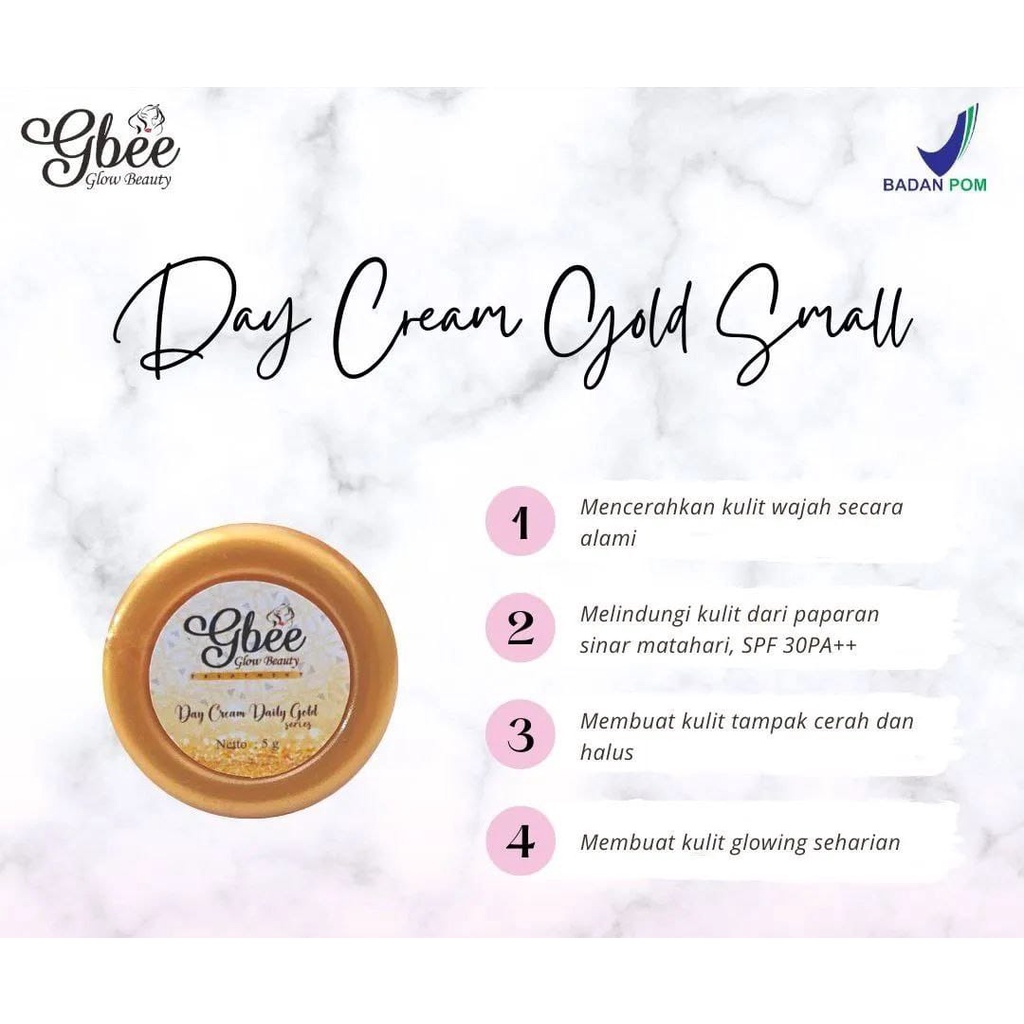 PROMO Paket Skincare Gbee Glow Beauty small kinclong Termurah (mempercepat glowing pada kulit wajah)-2