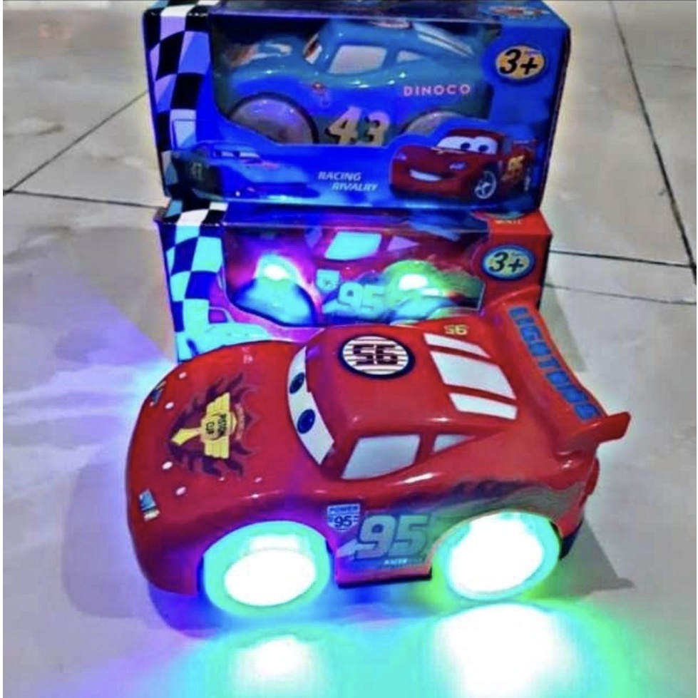 Mainan Anak Mobil Racing Sport Cars Bump And Go Ada Musik Dan Lampu