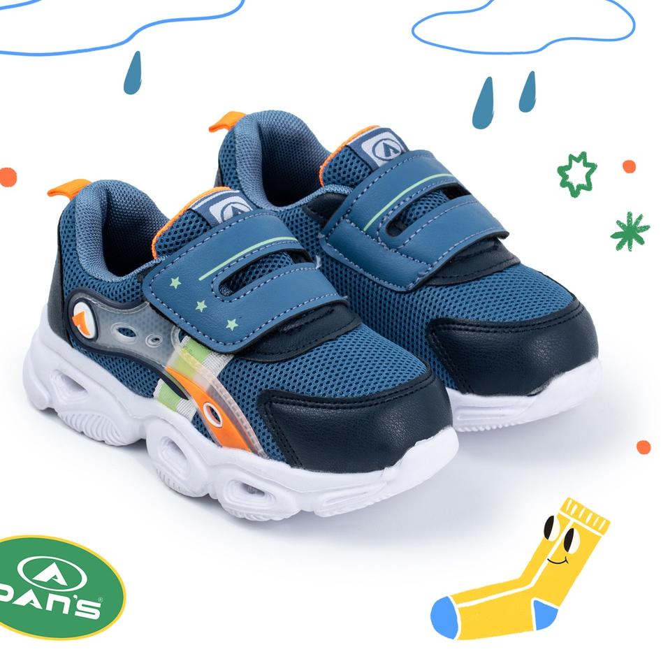 [SD.20Au22ˣ] Sepatu Anak DANS - Branko (Navy) (Baby)