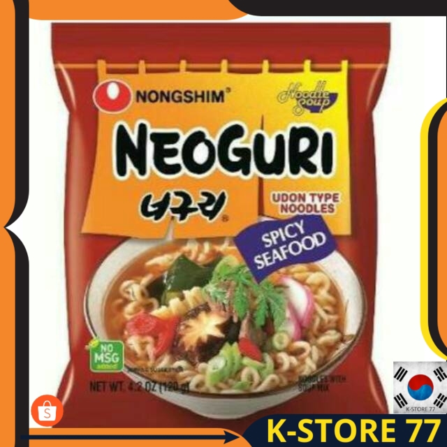 

MAKANAN KOREA/ MIE KOREA HALAL/MIE KOREA INSTANT NONGSHIM NEOGURI KOREAN SPICY SEAFOOD RAMEN ORI