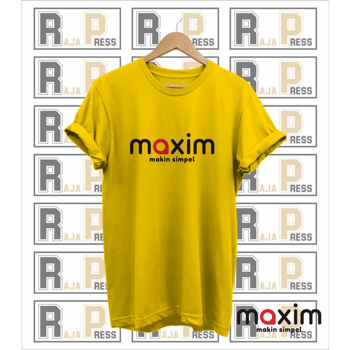 BAJU KAOS TSHIRT MAXIM SIMPLE MURAH