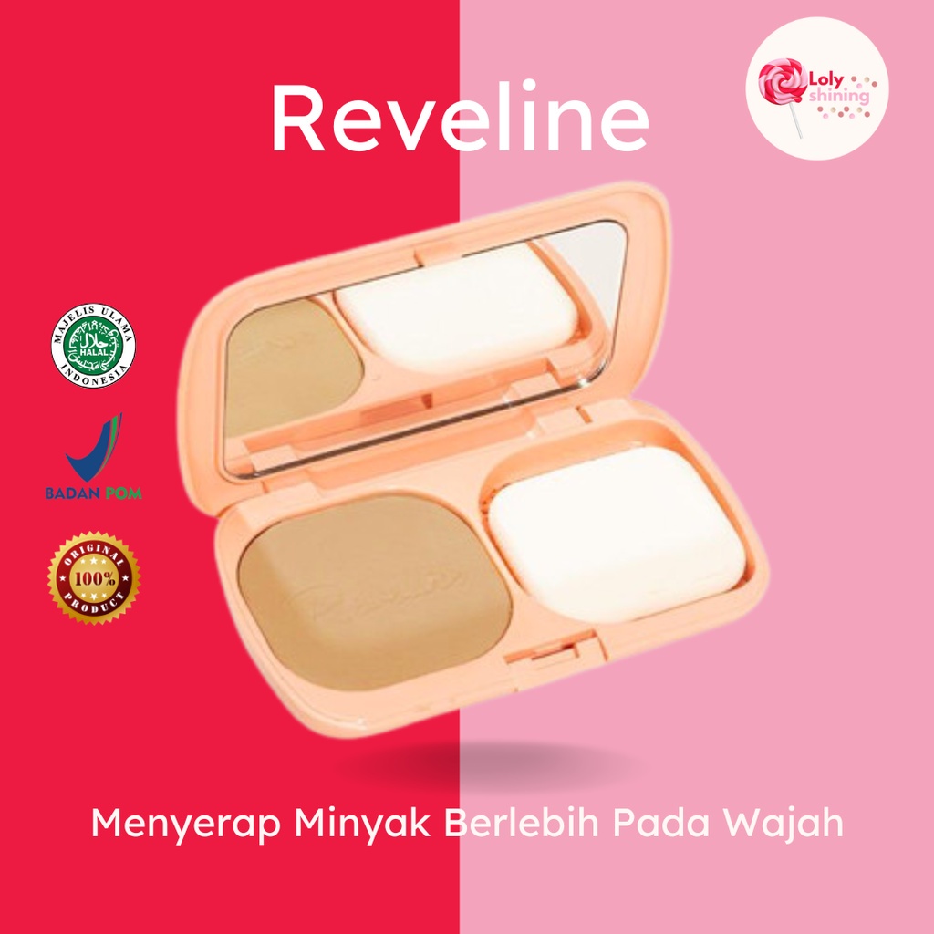REVELINE Brightening Two Way Cake | Bedak TWC (100% ORIGINAL & BPOM)