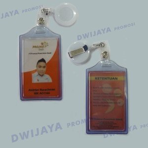 

Ready Stok Yoyo ID card dan ID Card Holder karet 2 Slot Diskon