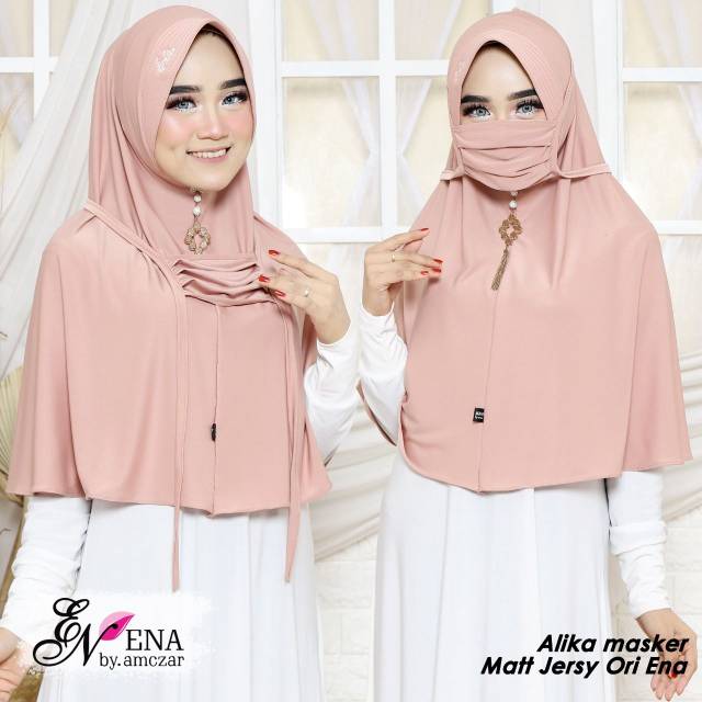 Jilbab/hijab masker Ori ena