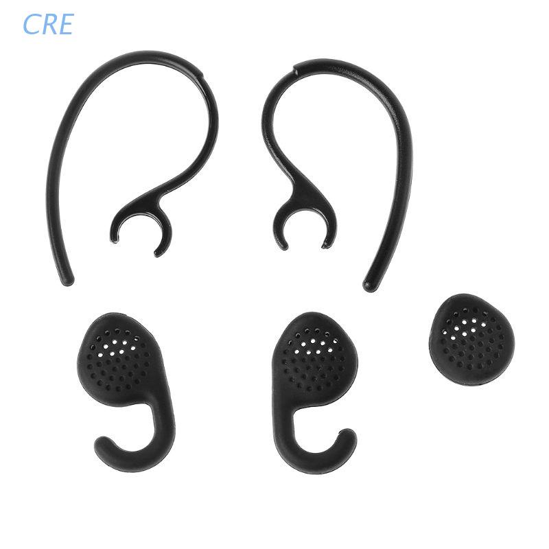 Cre 3pcs Earbud Gel + 2pcs Kait Telinga Untuk Jabra Extreme 2